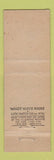 Matchbook Cover - Maresi Mazzetti Catering New York City MIDGET