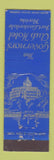 Matchbook Cover - Governors' Club Hotel Fort Lauderdale FL MIDGET