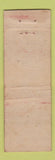 Matchbook Cover - Hilltop Diner Ravena NY WORN MIDGET