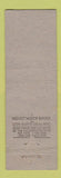 Matchbook Cover - Winnie's Waffles Miami Beach FL MIDGET