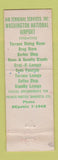 Matchbook Cover - Washington National Airport DC Terrace Dining Room Full Length