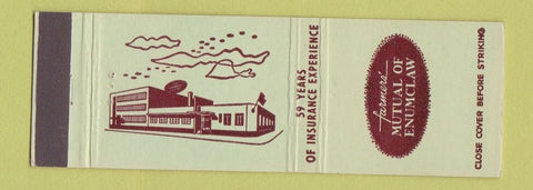Matchbook Cover - Farmers' Mutual of Enumclaw WA