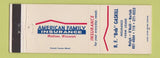 Matchbook Cover American Family Insurance Bob Gaskill Neligh O'Neill Norfolk NE