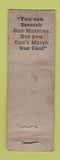 Matchbook Cover - Botsford Lumber Mankato MN UNIVERSAL LONG POOR