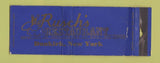 Matchbook Cover - Rusch's Restaurant Dunkirk NY WORN Full Length