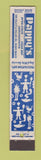 Matchbook Cover - Pappy's Drug Store Soda Bar Miami Beach FL 10 Strike
