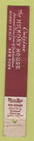 Matchbook Cover - Clover Club Miami FL 10 Strike