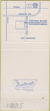 Matchbook Cover - Pryor Oldsmobile Memphis TN 30 Strike