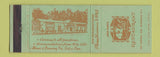 Matchbook Cover - 42 Club Restaurant John Pope Scarsdale NY WEAR