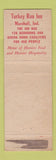 Matchbook Cover - Turkey Run Inn Marshall IN