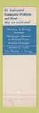 Matchbook Cover - First National Bank Litchfield CT Full Length
