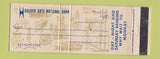 Matchbook Cover - Golden Gate National Bank San Francisco CA WEAR Full Length