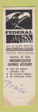 Matchbook Cover - Federal Savings Loan South Portland ME WEAR Full Length
