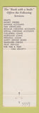 Matchbook Cover - Farmers and Merchants Bank Highland IL