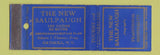 Matchbook Cover - The New Saulpaugh Hotel Catskill NY WEAR