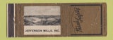 Matchbook Cover - Jefferson Mills WEAR