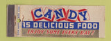 Matchbook Cover - Candy  Full Length