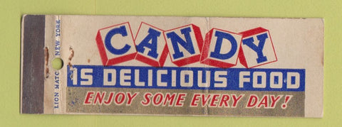 Matchbook Cover - Candy  Full Length