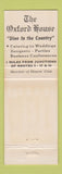 Matchbook Cover - Oxford House Oxford CT