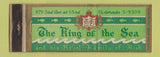 Matchbook Cover - King of the Sea Restaurant New York City WEAR Full Length