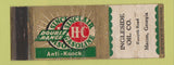 Matchbook Cover - Sinclair oil gas Ingleside Macon GA WEAR