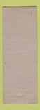 Matchbook Cover - Joan Kristine Beauty Suply Berkeley CA WORN Full Length