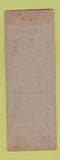 Matchbook Cover - Greyhound Lines Busses Union News Company Full Length