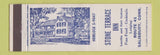 Matchbook Cover - Stone Terrace Inn Salisbury CT