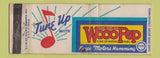 Matchbook Cover - WocoPep oil gas Pure WEAR Full Length