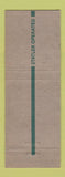 Matchbook Cover - Hotel Pennsylvania New York City GREEN WEAR Full Length