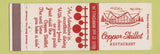 Matchbook Cover - Copper Skillet Restaurant Murrysville PA