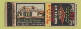 Matchbook Cover - A&G BBQ Stands WORN