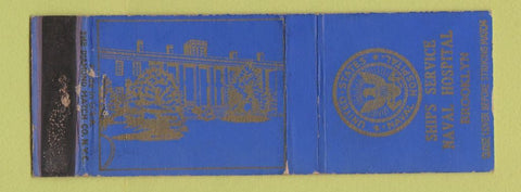 Matchbook Cover - Ships Service Naval Hospital Brooklyn NY WEAR