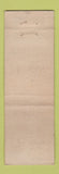 Matchbook Cover - Hotel Champ Carr Fort Lauderdale FL WEAR