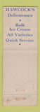 Matchbook Cover - Hawcock's Cafe Monmouth IL