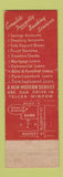 Matchbook Cover - Commercial Banking and Trust Wooster OH