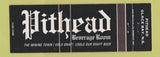 Matchbook Cover - Pithead Beverage Room Glace Bay NS Full Length