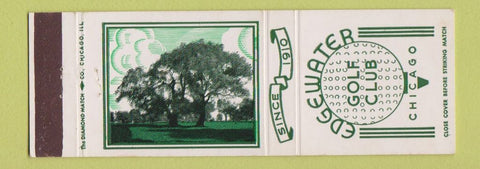 Matchbook Cover - Edgewater Golf Club Chicago IL