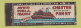 Matchbook Cover - Chester Bridgeport Ferry Full Length