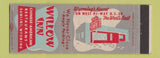 Matchbook Cover - Willow Inn Chinese Restaurant Rawlins WY
