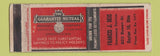 Matchbook Cover - Fracis Deis Insurance Dayton OH WEAR