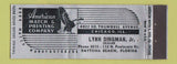 Matchbook Cover American Match and Printing Company Chicago IL Daytona Beach FL