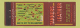 Matchbook Cover - Tanners of Leather WD Byron & Sons MD