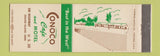 Matchbook Cover - Conoco Cafe and Motel Grand Island NE