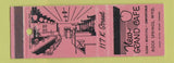 Matchbook Cover - New Grand Cafe Rock Springs WY