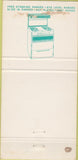 Matchbook Cover - Vesta Stoves Athens TN 30 Strike