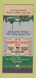 Matchbook Cover - Raritan Valley Inn Somerville NJ 21 Strike Feature