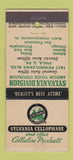 Matchbook Cover Sylvania Cellophane Cellulose Philadelphia PA 21 Strike Feature
