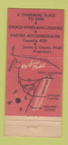 Matchbook Cover - Swiss Chalet Ramsey NJ WEAR 21 Strike Feature