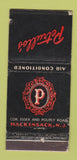 Matchbook Cover - Petrullo's Hackensack NJ WORN 21 Strike Feature